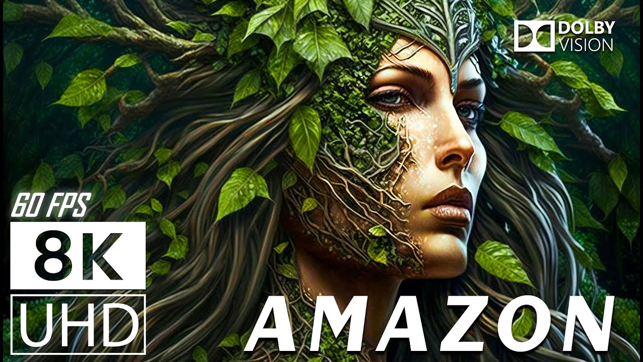 8K UHD 60FPS DOLBY VISION — ТРОПИЧЕСКИЙ ЛЕС АМАЗОНКИ — НАСТОЯЩИЙ КИНЕМАТИЧЕСКИЙ