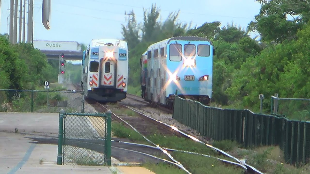 Railfanning In Deerfield Beach and Tri Rail Race!!