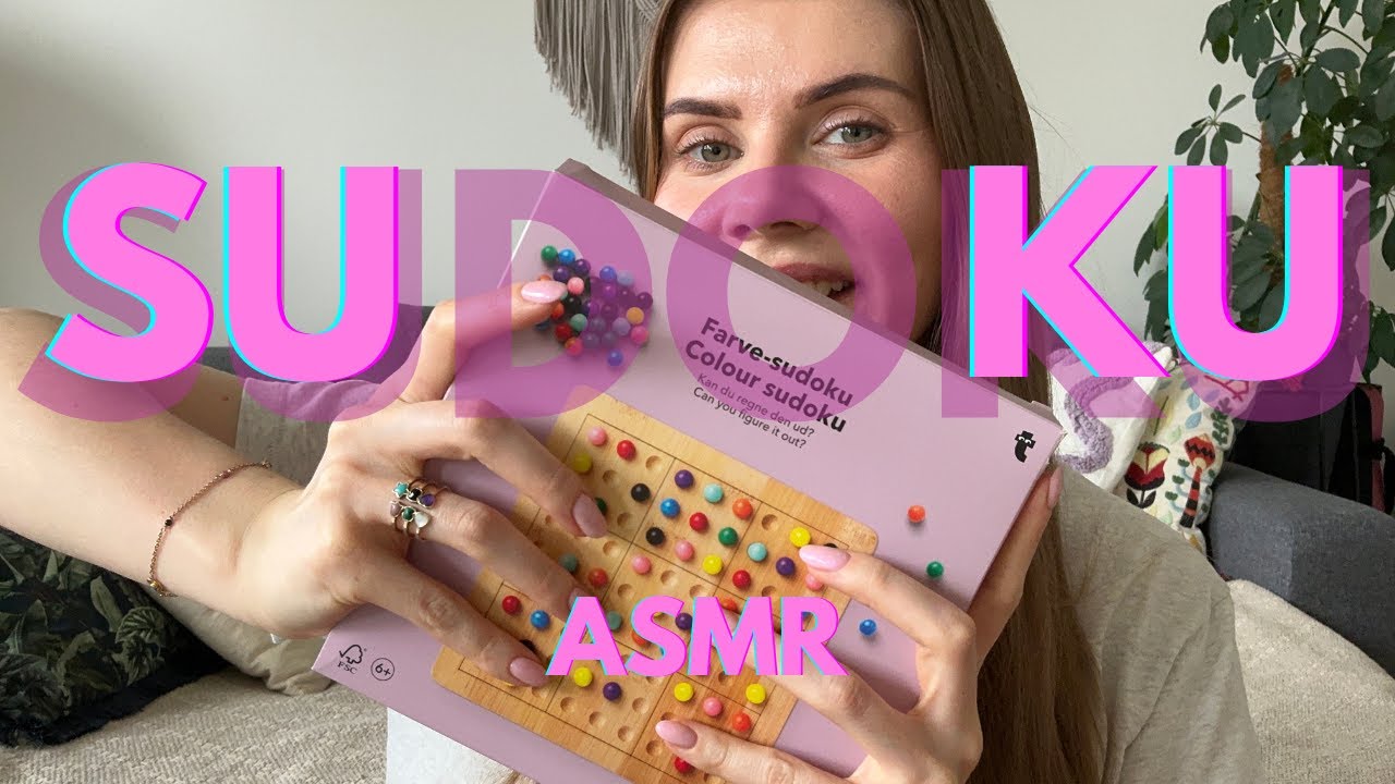 Drewniane sudoku | ASMR po polsku 🌙 Szept