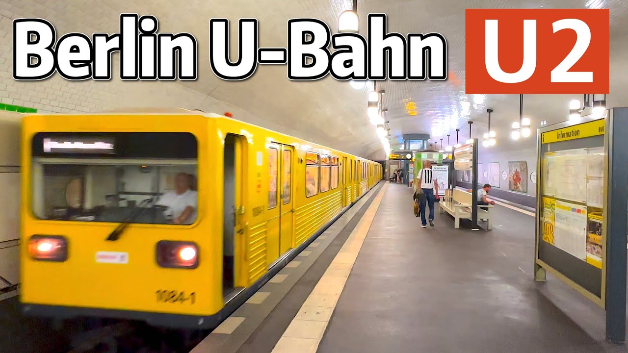 ⁴ᴷ⁶⁰ Exploring Berlin U-Bahn Line U2