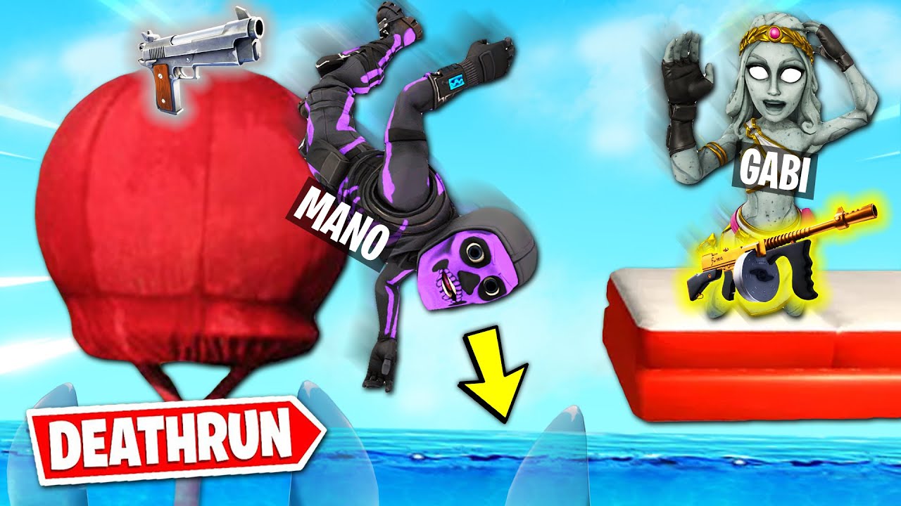 NIESAMOWITY WODNY PARKOUR o LOOT w Fortnite ... (WIPEOUT!)