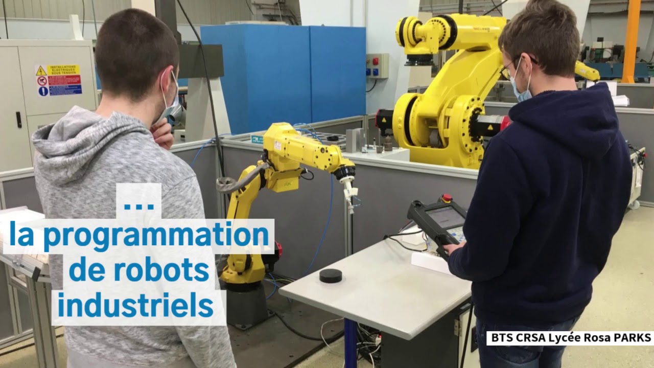 BTS CRSA (Conception et Réalisation de Systèmes Automatiques), lycée Rosa Parks, La Roche sur Yon