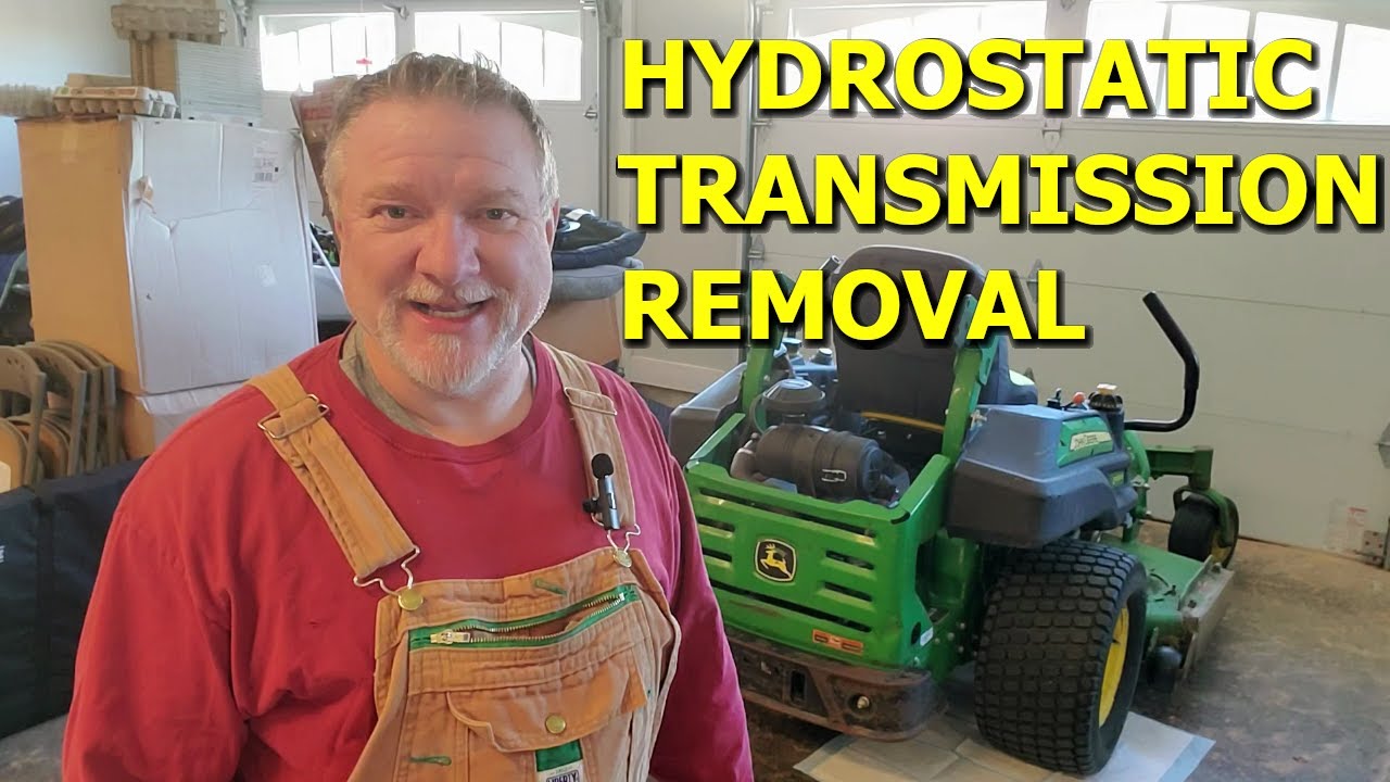 Part 1: John Deere Z920m Hydrostatic Transmission Removal