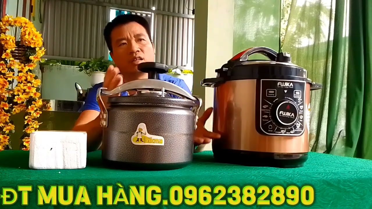 BỘ NỒI NẤU ÁP XUẤT BẾP GAS VÀ NỒI NẤU ÁP XUẤT ĐIỆN 5L 6L THUẬN TIỆN CHO MỌI NHÀ 