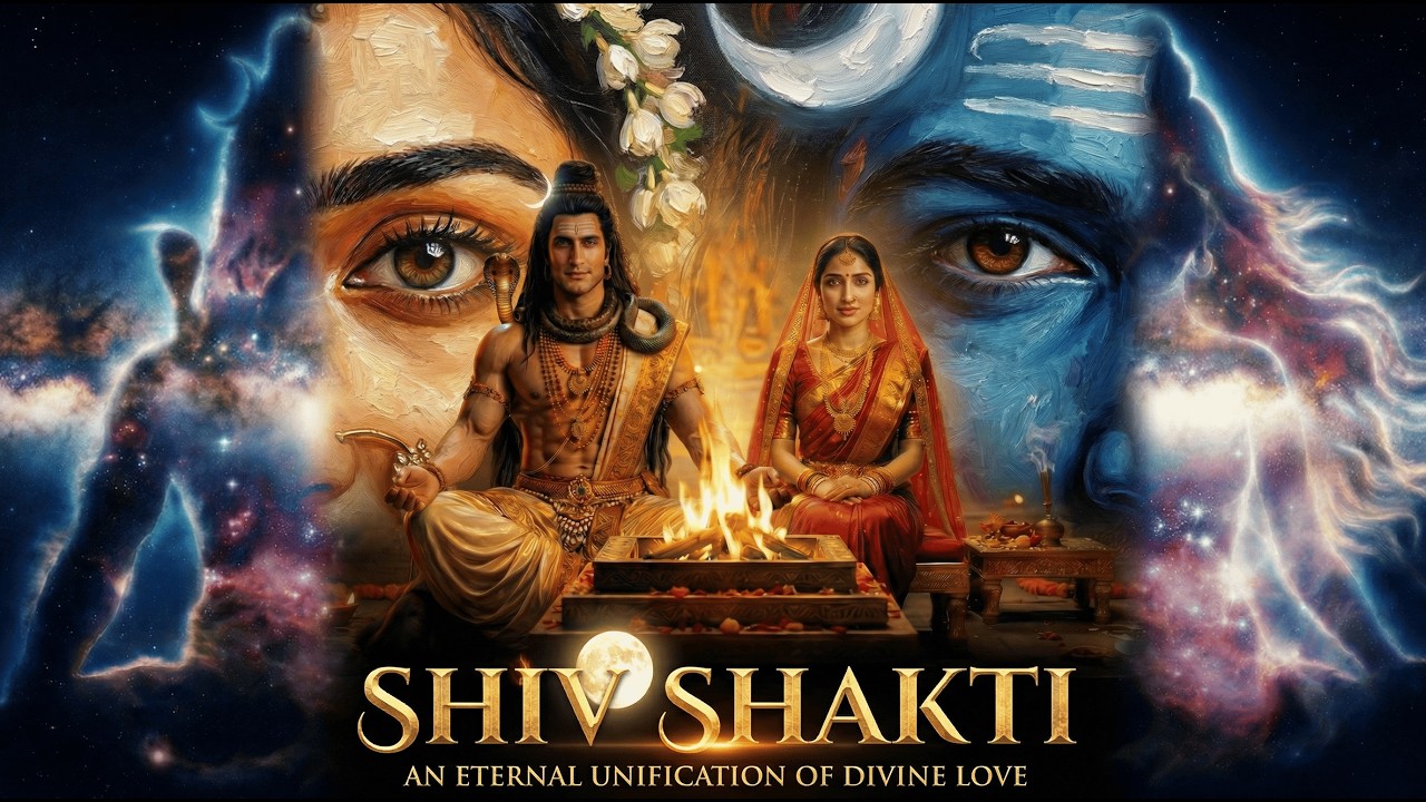 SHIV SHAKTI |The Universe Was Born From This Love | #harharmahadev #shivshakti #higgsfieldaction #ai