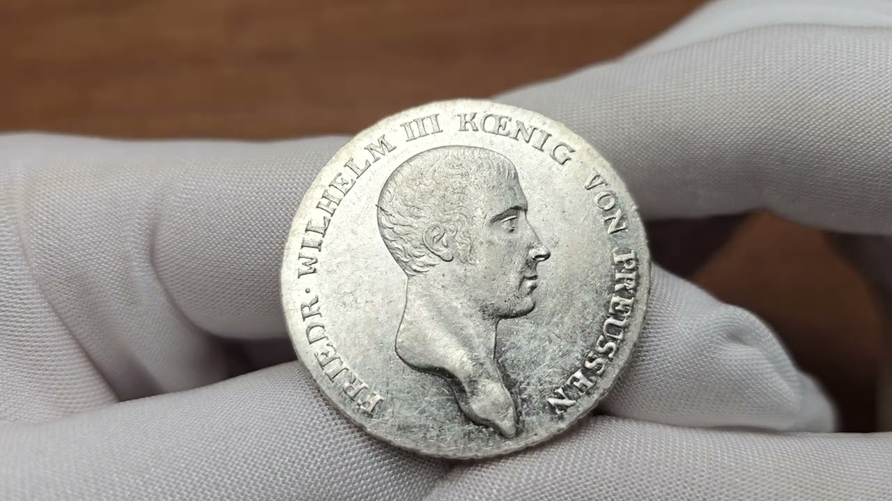 Niemcy, Prusy. Fryderyk Wilhelm III (1797-1840). Talar 1810 A, Berlin - PIĘKNY Świąteczna Aukcja 52