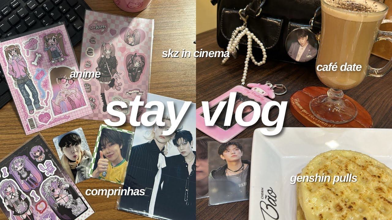 [stay vlog] 🤎🍯 pegboard deco, skz in cinema, neuvillette pulls, solo date 
