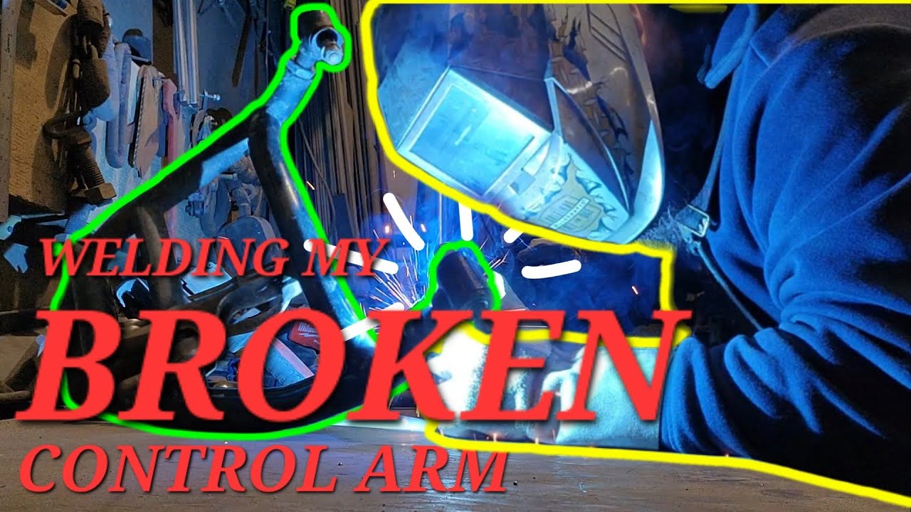 506SXS & ATV - Welding my BROKEN SuperATV Control Arm