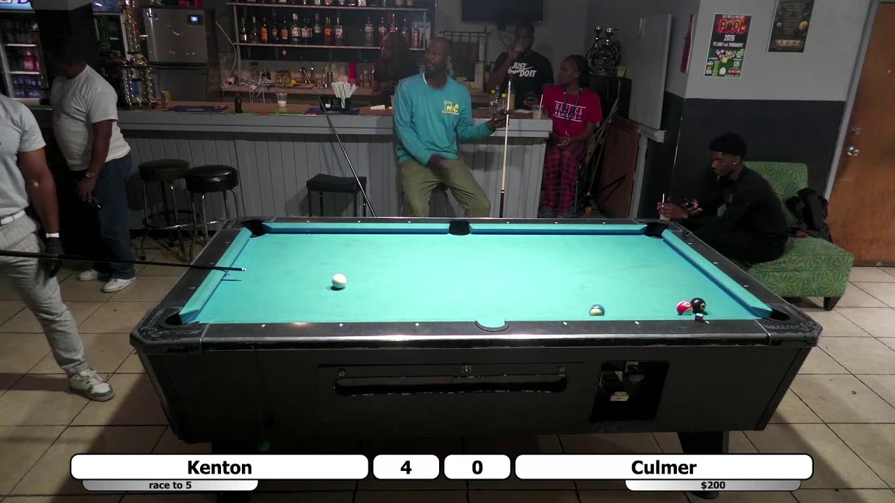 8Ball Challenge match $200: Kenton vs. Culmer