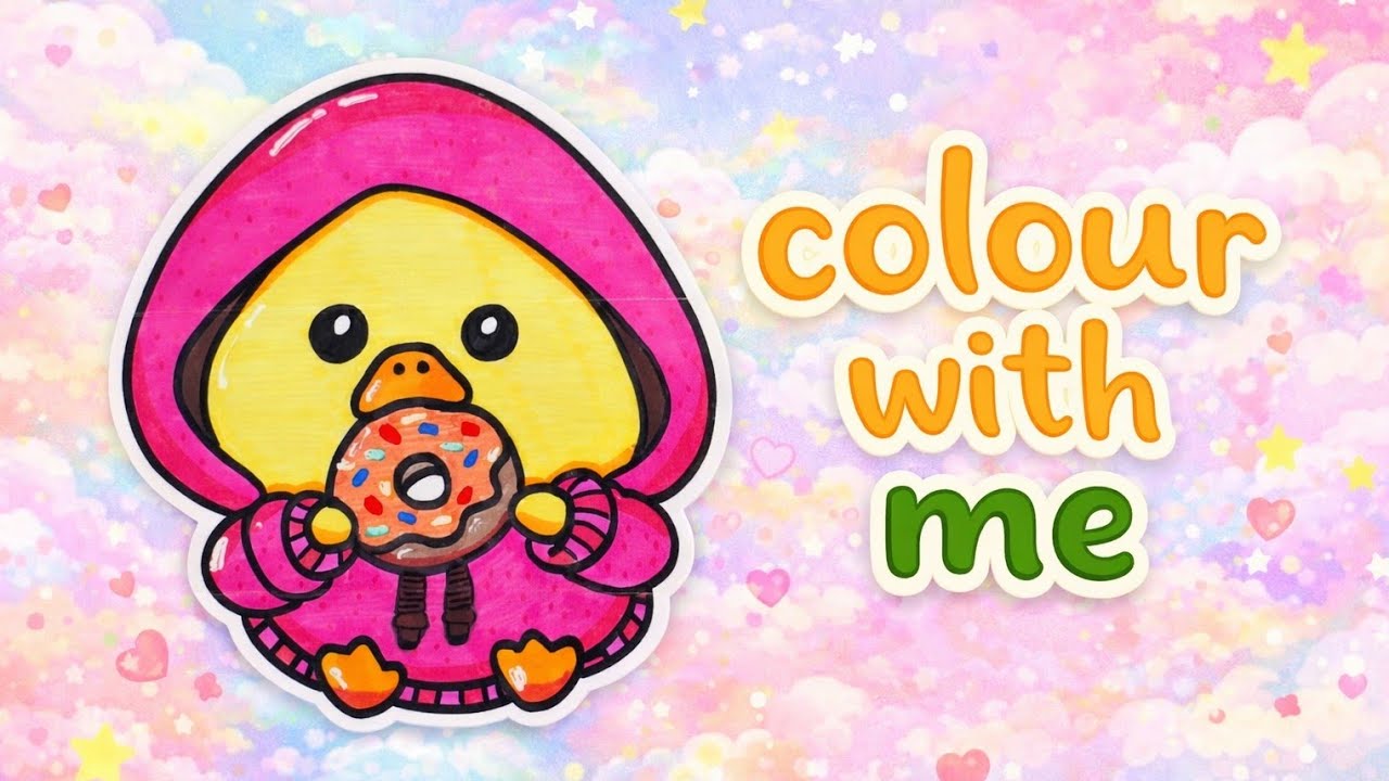 ASMR coloring| Color with me | coloring cute animals 