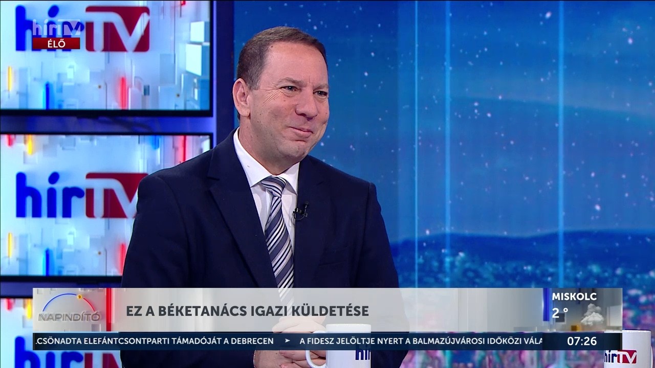 Ez a Béketanács igazi küldetése - HírTV