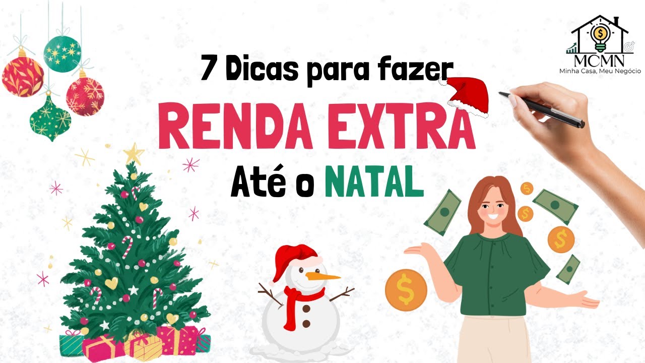 RENDA EXTRA: 7 Ideias Lucrativas para Ganhar Dinheiro At&eacute; o Natal!
