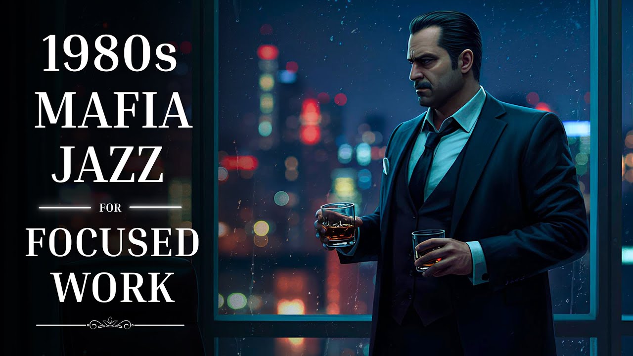 I Poured You a Drink to Talk Business | 1 Hour of Mafia Jazz for Focus & Strategy
