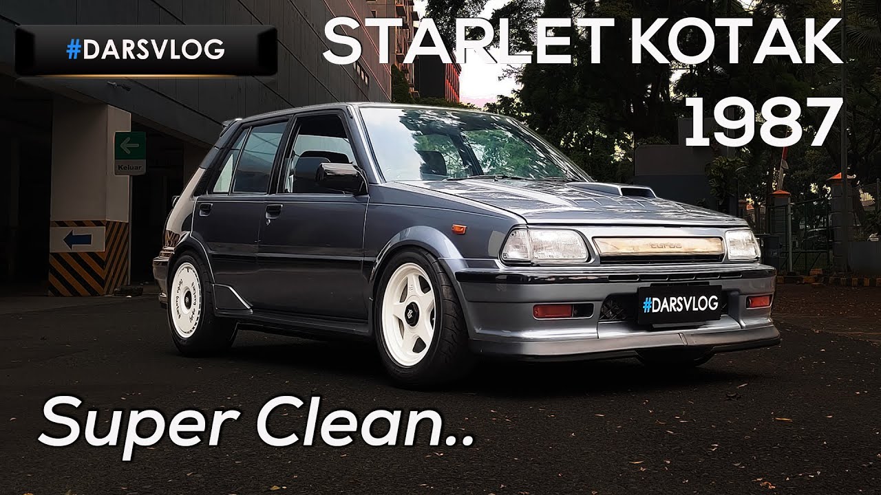 MODIFIKASI UPGRADE TURBO S FRESH - Toyota Starlet Kotak 1987 ‼️ #DARSVLOG