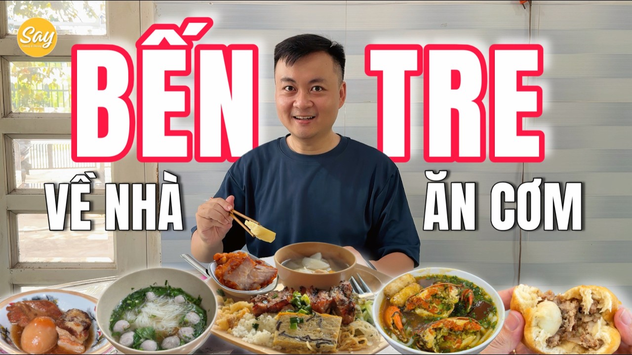 Về Bến Tre Ăn Cơm Tấm Sườn Dây, Xôi Chay Chợ Lạc Hồng, Hủ Tiếu Bò Viên & Canh Sầu Riêng Mẹ Nấu