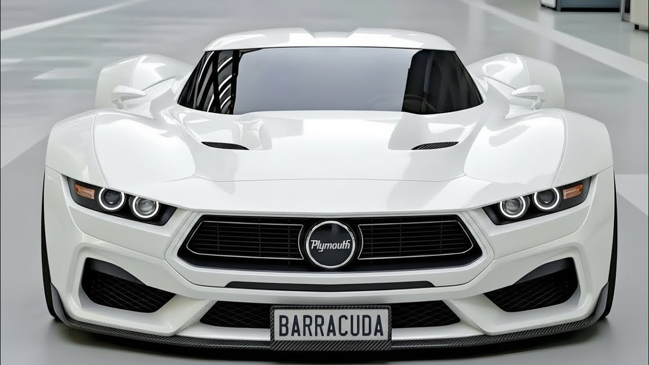 Plymouth Barracuda 2026 возвращается – самое брутальное возвращение американского маслкара за всю...