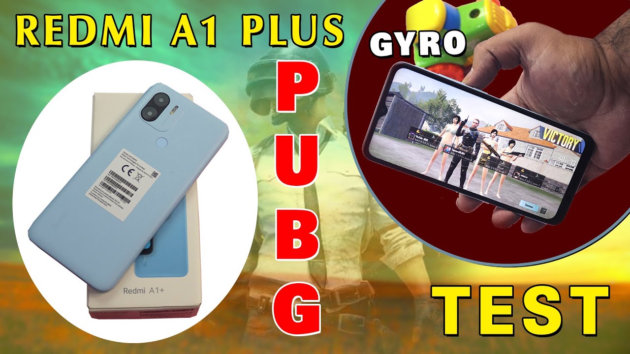 Redmi A1+ Pubg Test | Gaming Review | GYRO 