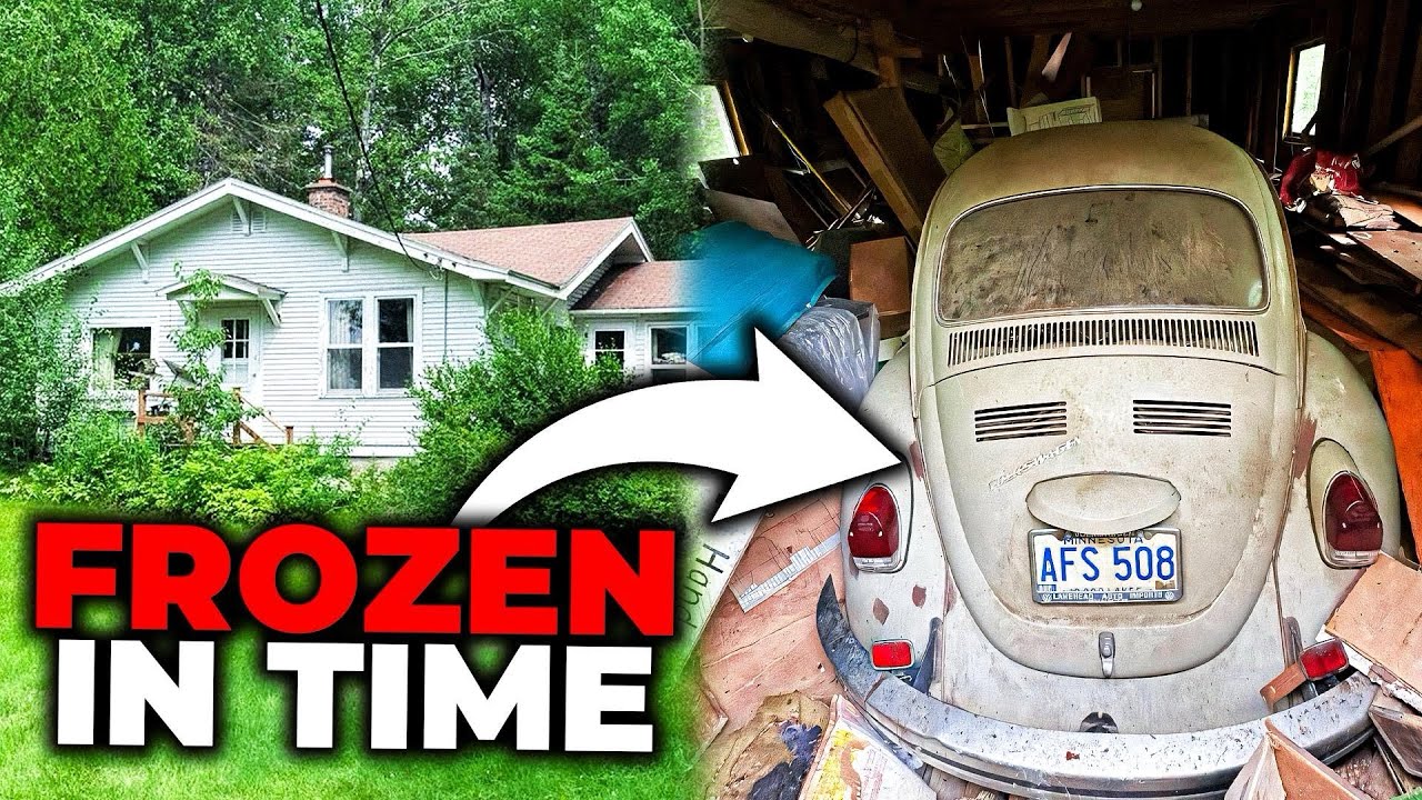 Exploring abandoned house in middle of the woods 
