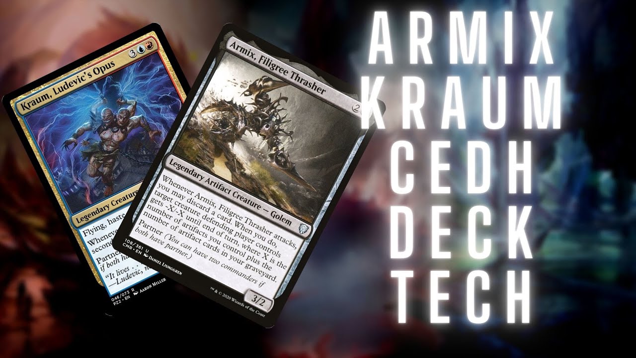 Armix and Kraum grixis cEDH Deck Tech Videos with IglIgl