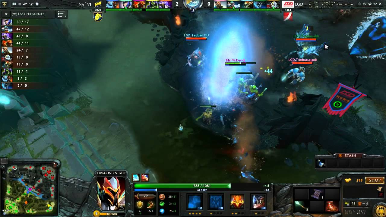 Navi vs LGD.cn Game 1/5 Chung kết Alienware Cup 1 2013