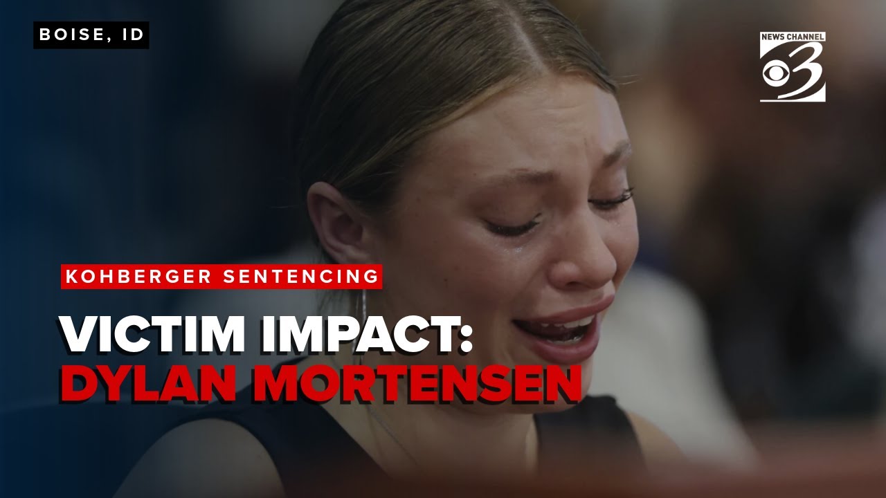 Victim impact statement from Dylan Mortenson, who lived with the victims, at Kohberger sentencing