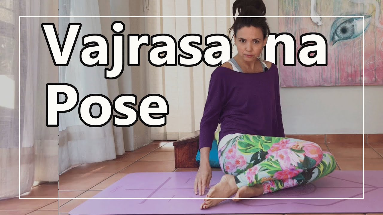 Vajrasana Thunderbolt pose | Yoga for Beginners
