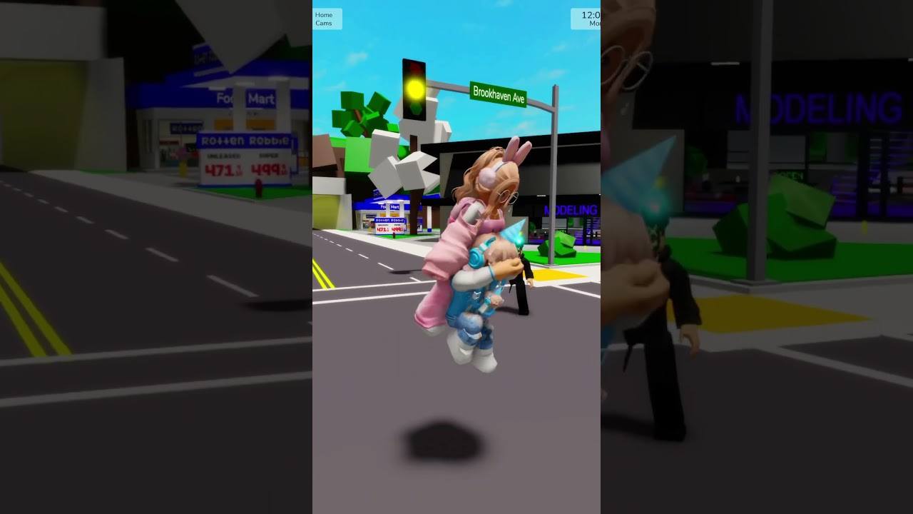 C&oacute;mo cargar a dos personas en Brookhaven!! 😳😱 #roblox #shortsroblox