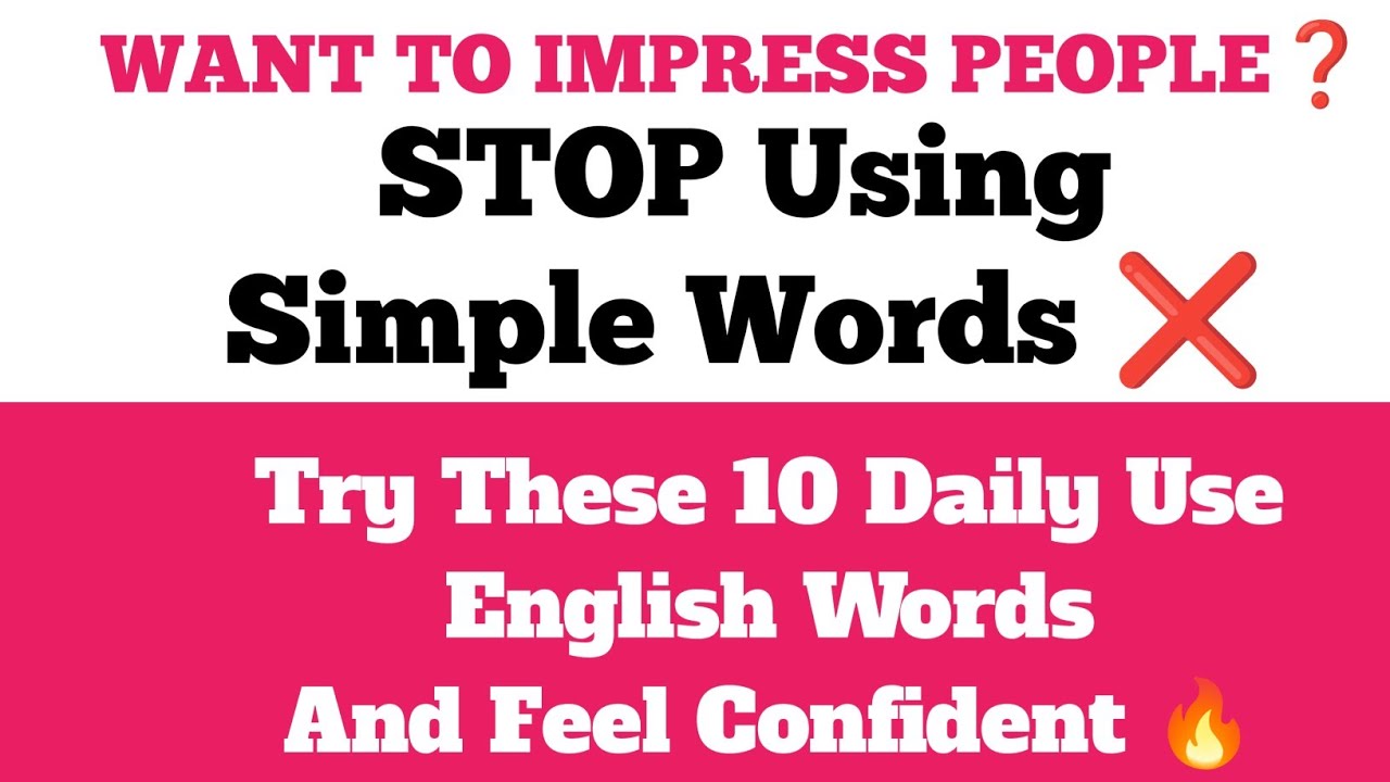 10 Daily Use English Words with Meaning | Speak Smart English Instantly 😎📚