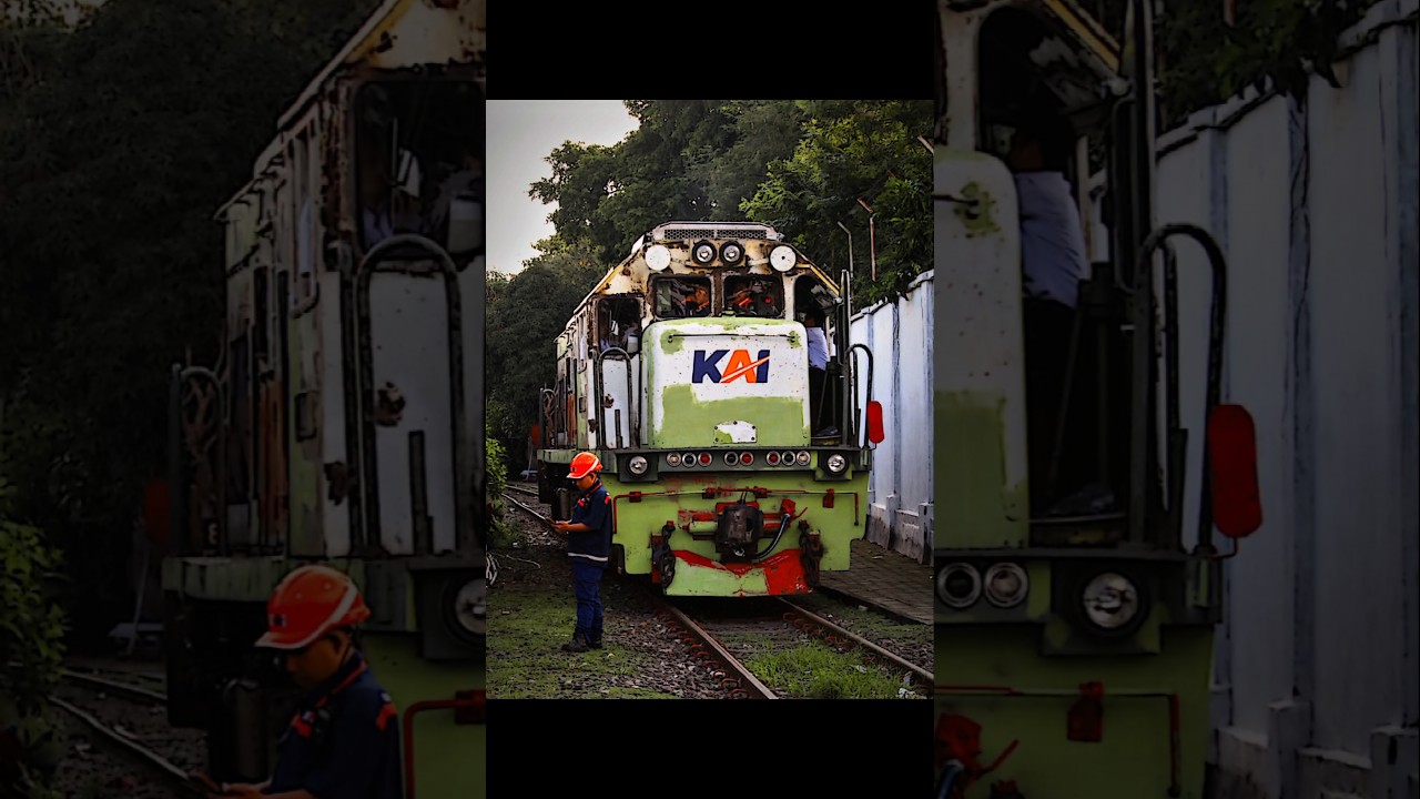 Jedag Jedug Stecu Lokomotif cc 204 Dempul #shorts #cinematic
