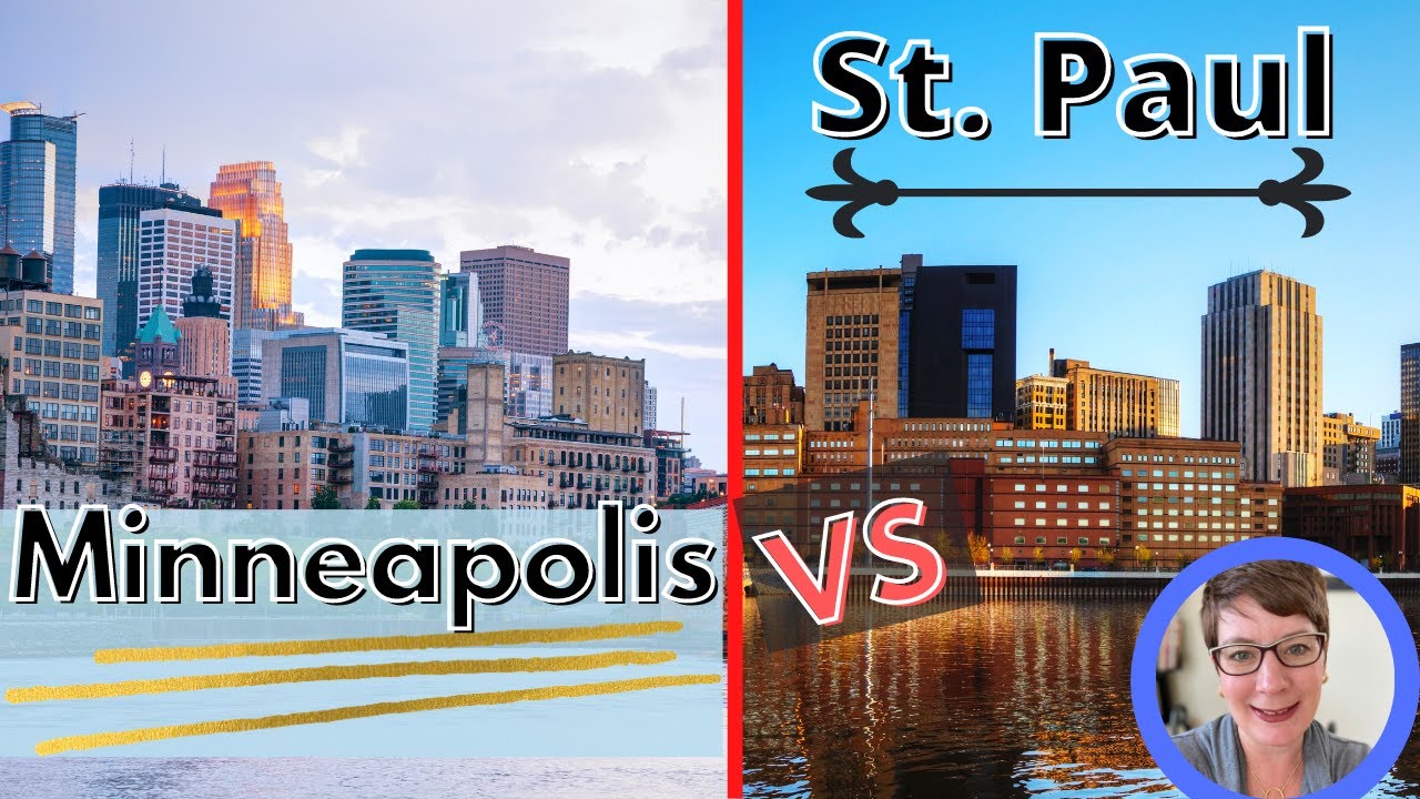 Minneapolis vs St. Paul - the Twin Cities are not identical twins!