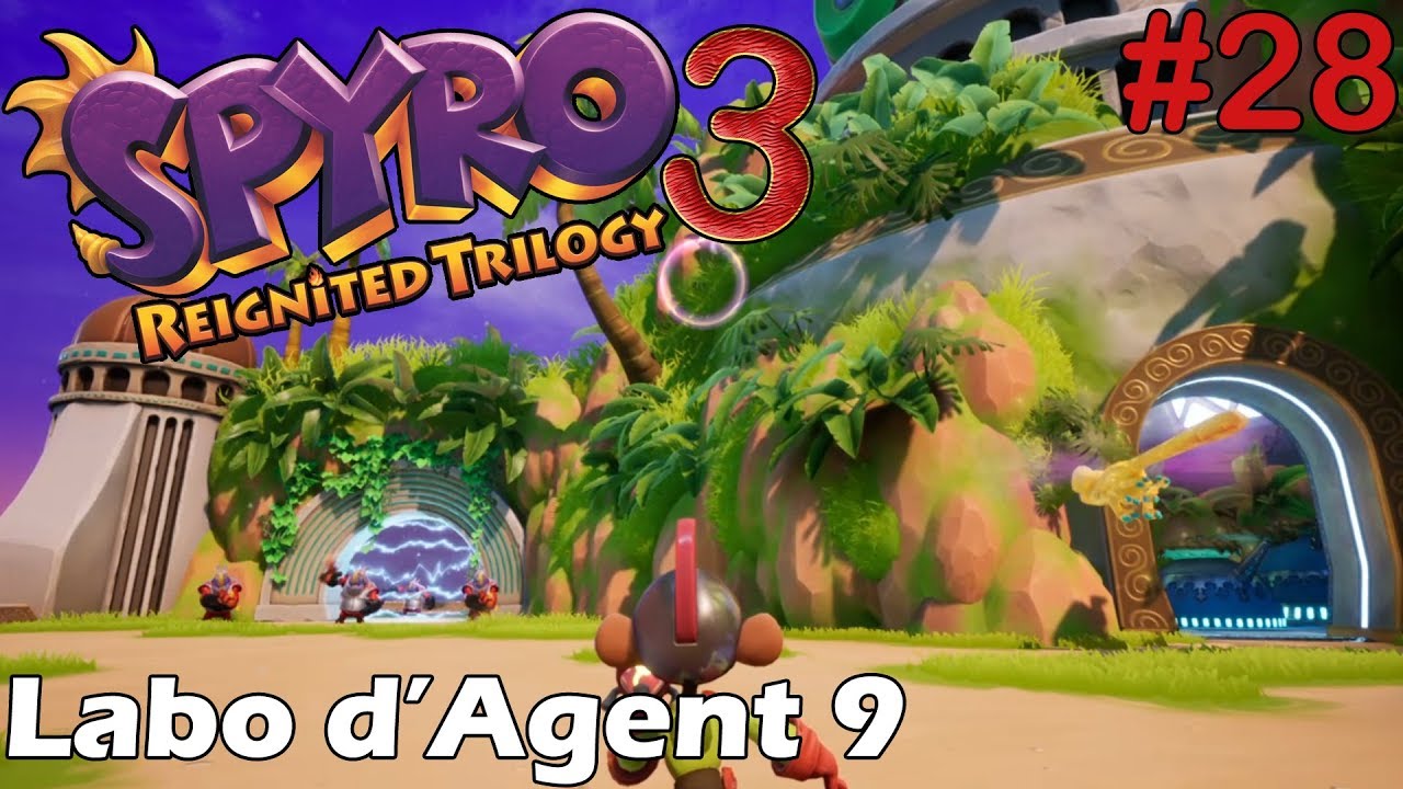 Spyro 3 - Reignited Trilogy - Labo d'Agent 9 - 100%