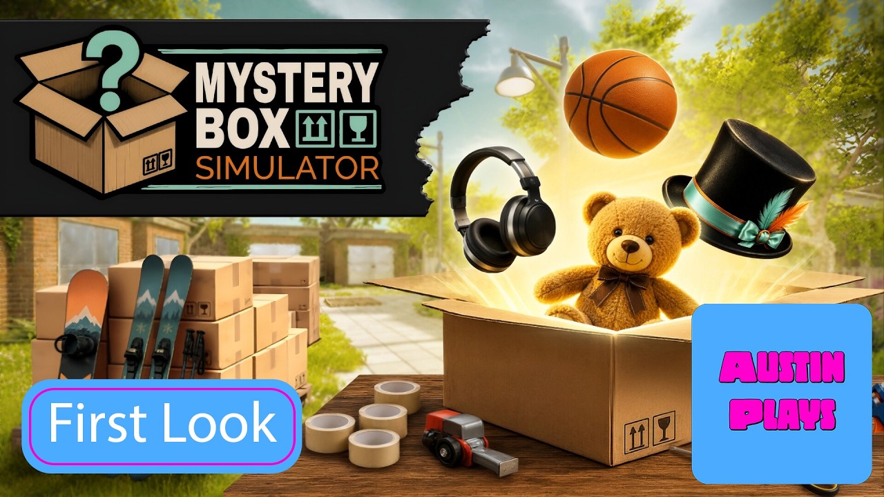 Mystery Box Simulator &mdash; Первое знакомство с демоверсией Steam Next Fest! Что внутри?!