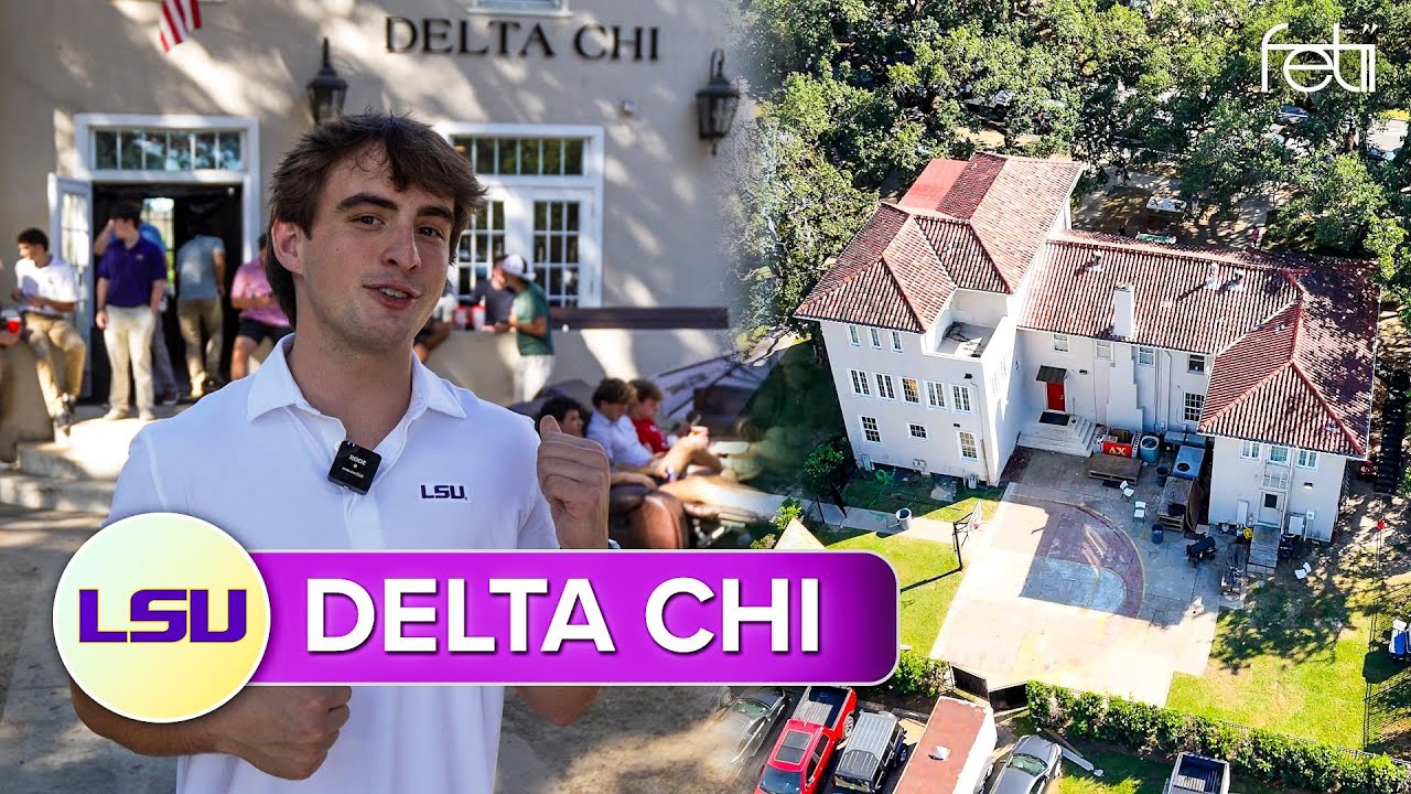 Delta Chi at LSU House Tour (2024)