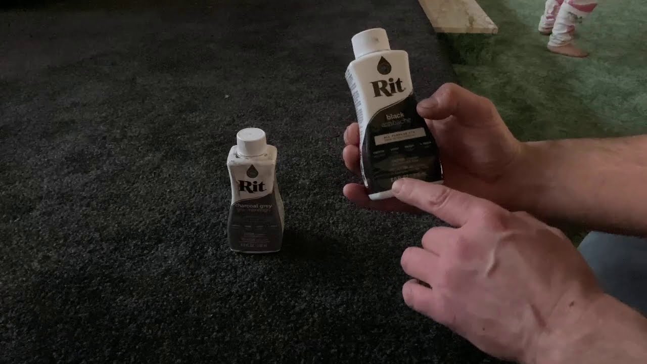 Carpet dyeing, what I used and how I did it. change your carpet color on the cheap