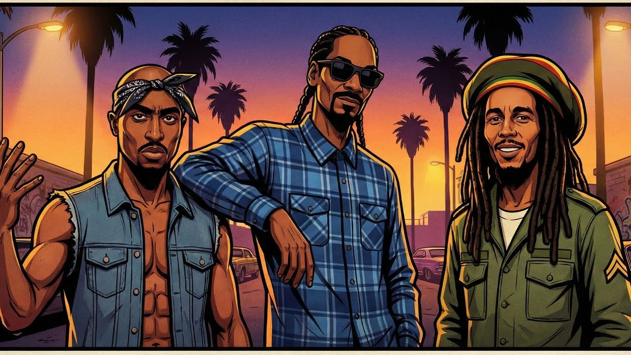 2Pac, Snoop Dogg & Bob Marley – Take May Soul Away (90s Rap x Reggae Motivational Anthem)