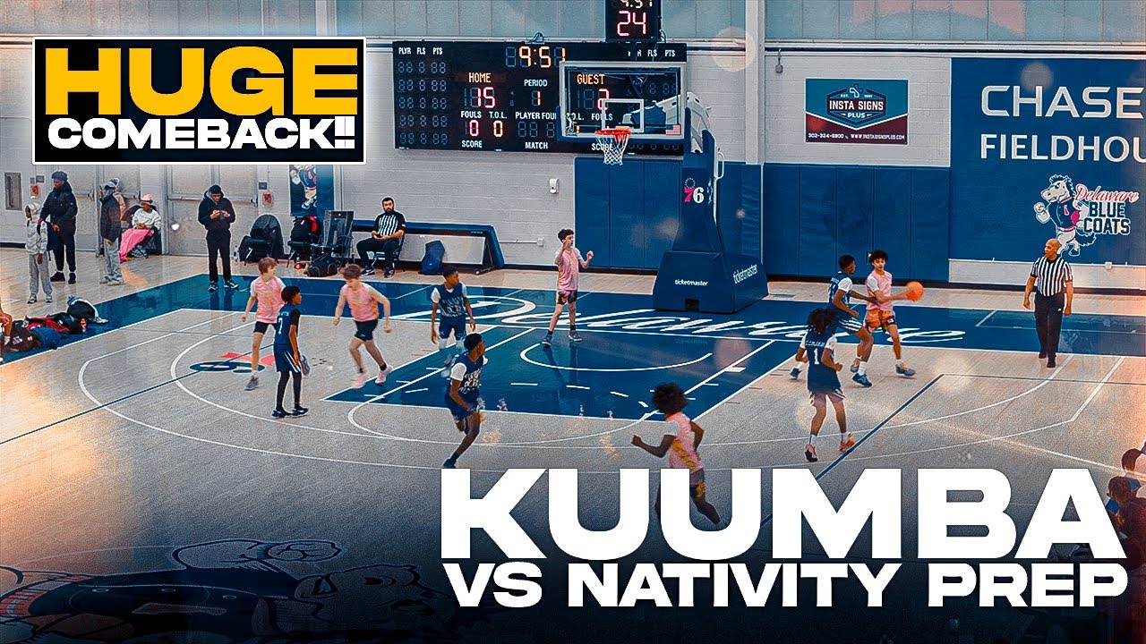 EPIC Middle School Comeback! Kuumba Academy Vs Torch Elite – Must-See Delaware Basketball!