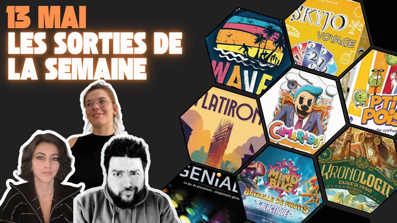 FLATIRON, SKYJO VOYAGE, CAMARADES...  - Le tour des sorties !