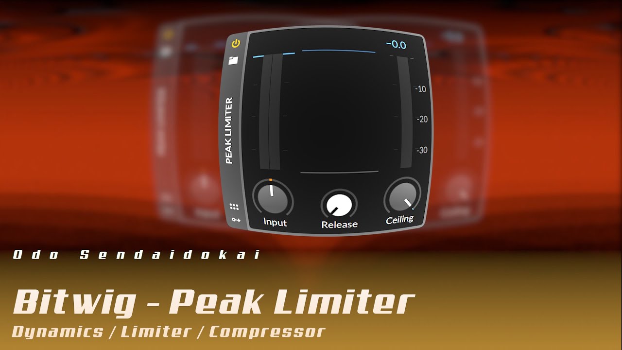 Bitwig - Peak Limiter