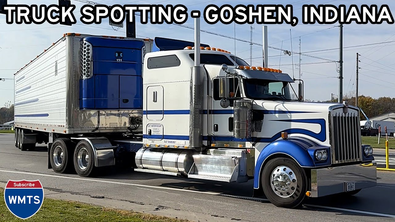 Truck Spotting in Goshen, Indiana - Vol. 6