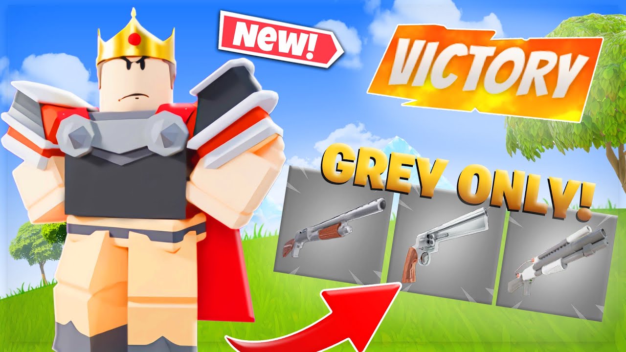 The GREY *ONLY* CHALLENGE in Tropical Royale!