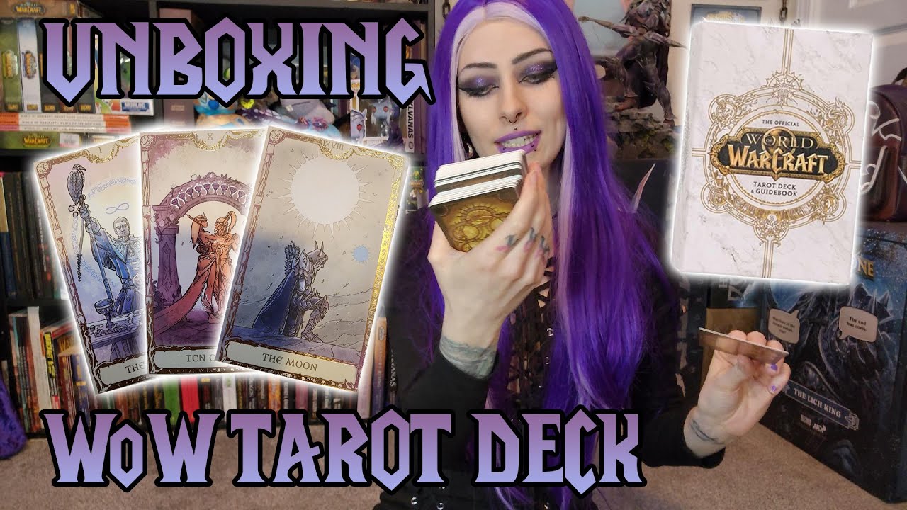 Unboxing the Official World of Warcraft Tarot Deck 🃏🔮 Let’s See Who Represents the Cards!