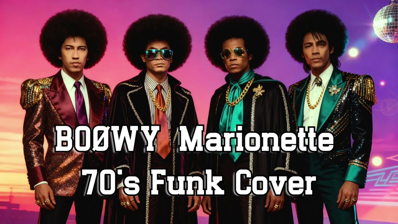 BOØWY「MARIONETTE」– 70年代ファンク風 AI Cover / RE:Beat Lab