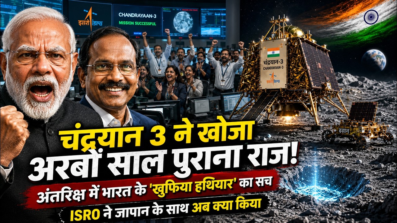 ISRO के Chandrayaan 3 को मिला अरबों साल पुराना खजाना, चांद पर अब भारत 'खुफिया हथियार', चीन हैरान