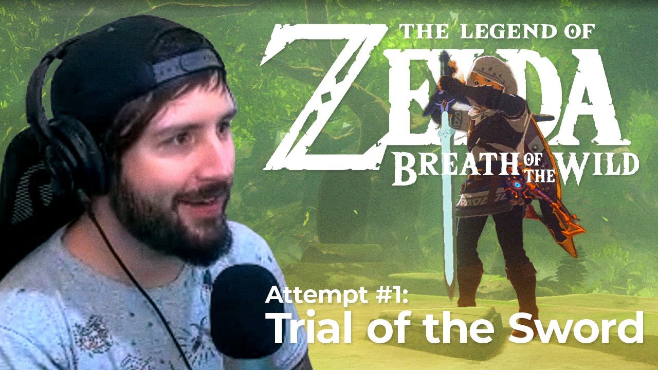 Zelda Breath of the Wild: Trial of the Sword | First Attempt – Stream #1 (VOD)