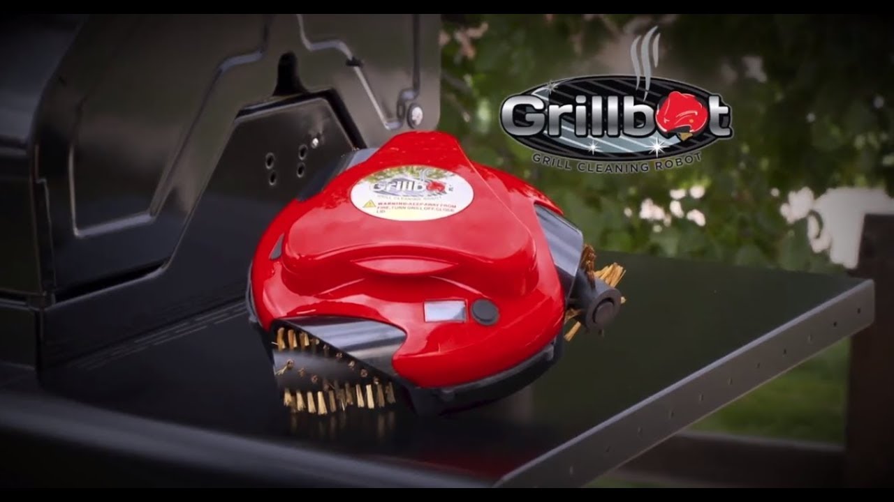 Рекламный ролик Grillbot — Робот для чистки гриля!
