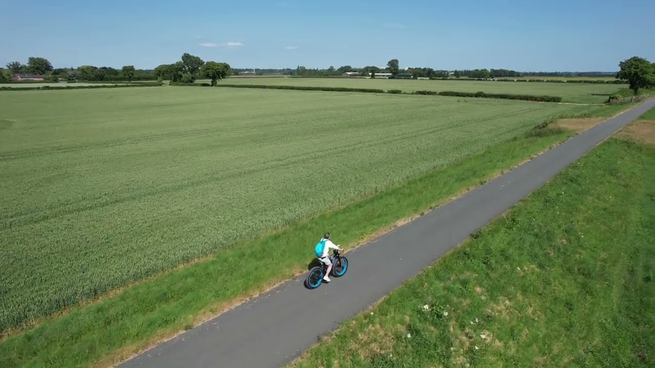 Chester cycle path, River Dee 04 06 2023 - Cyrusher and DJI...part 1