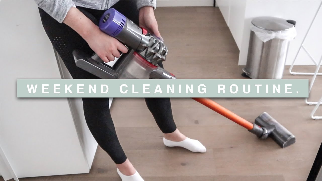Weekend Cleaning Routine - Preparing For The Week CLEANING MOTIVATION