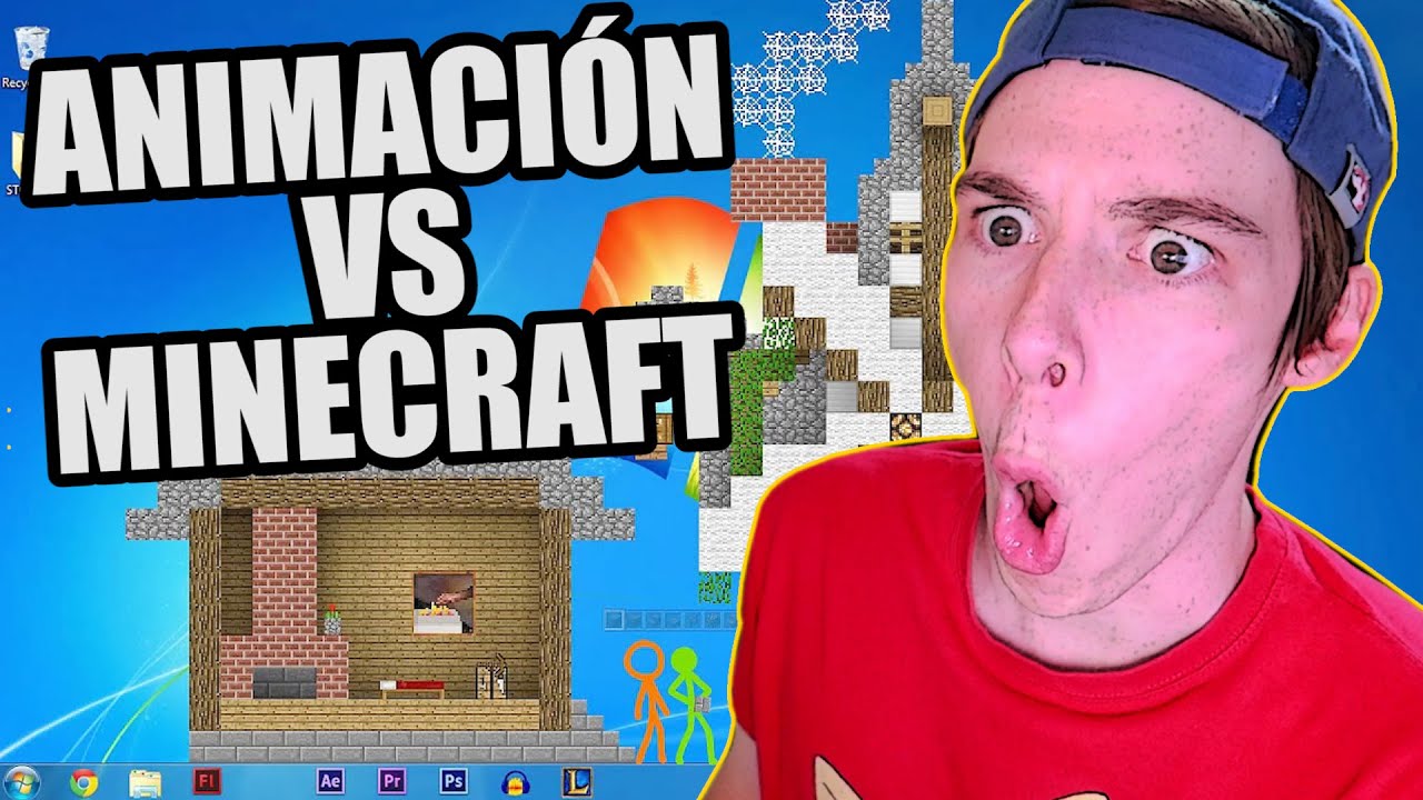 Folagor Reacciona ANIMACIÓN vs MINECRAFT (DE LO MEJOR QUE HE VISTO)
