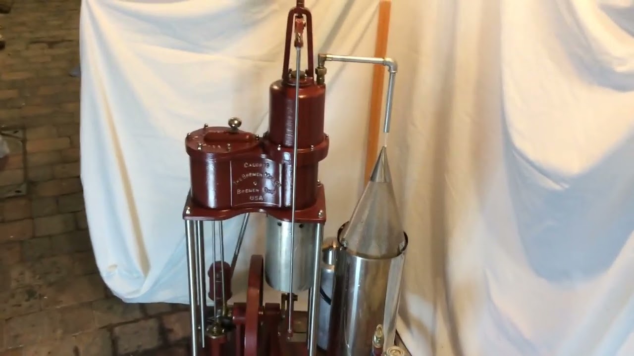 A half size model of American Pumping engine