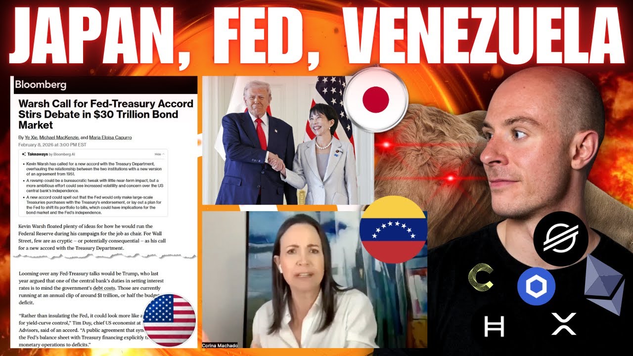 New FED Chair's SHOCKING Suggestions..` New Japanese PM Good For Markets?? Venezuela BTC Vision...